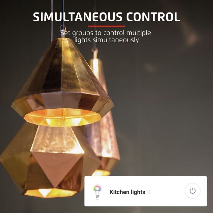 Розумна лампочка Trust E14 470 Lumen, 1800-6500k, RGBCW, white (71280_TRUST) зображення 10 Розумна лампочка Trust E14 470 Lumen, 1800-6500k, RGBCW, white (71280_TRUST) зображення 10