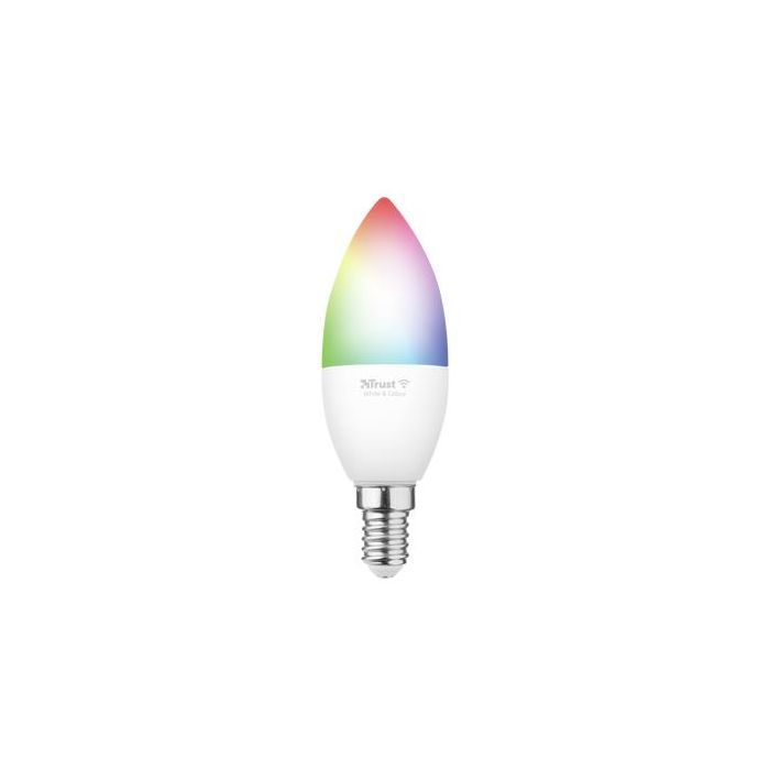 Розумна лампочка Trust E14 470 Lumen, 1800-6500k, RGBCW, white (71280_TRUST)