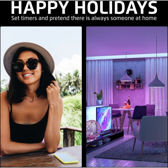 Розумна лампочка Trust E14 470 Lumen, 1800-6500k, RGBCW, white (71280_TRUST) зображення 9 Розумна лампочка Trust E14 470 Lumen, 1800-6500k, RGBCW, white (71280_TRUST) зображення 9