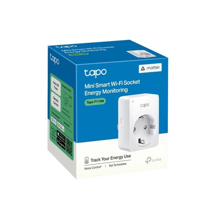 Умная розетка TP-Link Tapo P110M N300 BT 16A (TAPO-P110M) изображение 10