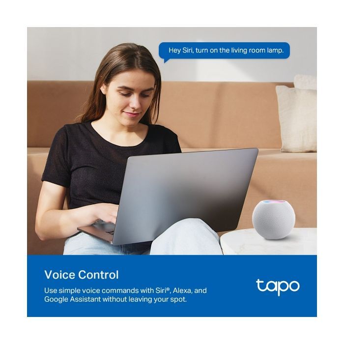 Умная розетка TP-Link Tapo P110M N300 BT 16A (TAPO-P110M) изображение 5