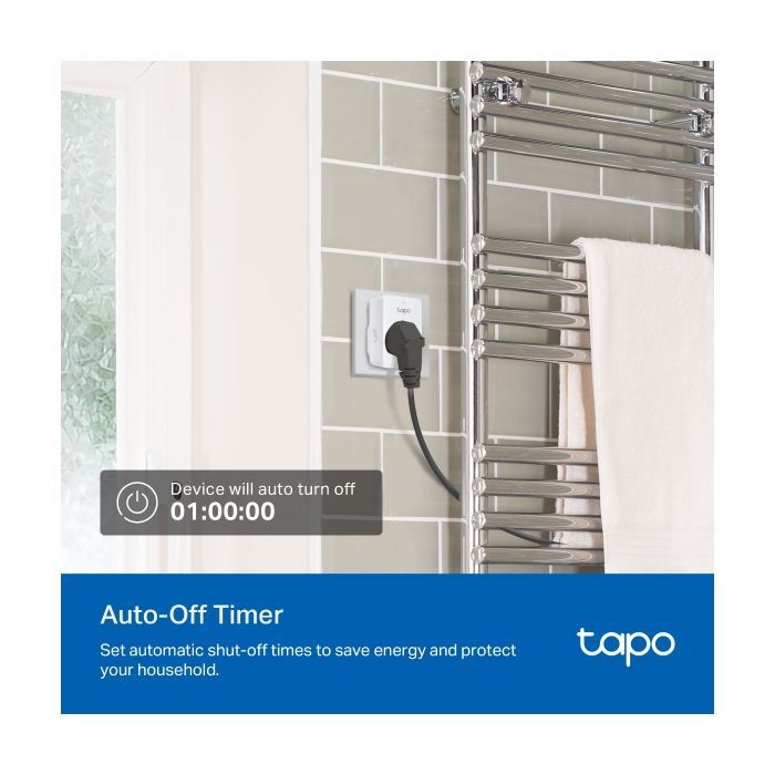 Умная розетка TP-Link Tapo P110M N300 BT 16A (TAPO-P110M) изображение 8