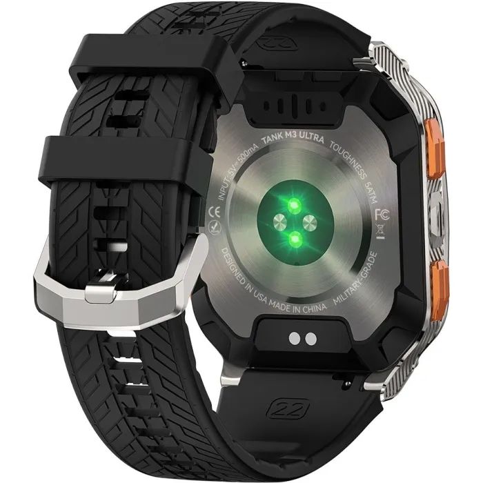 Смарт-часы KOSPET Tank M3 ULTRA SILVER (6974958250715) изображение 5