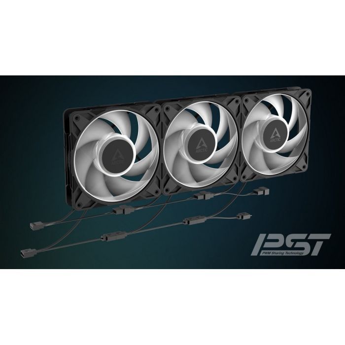 Кулер для корпуса Arctic P12 PRO A-RGB 3PCS (ACFAN00310A) изображение 12