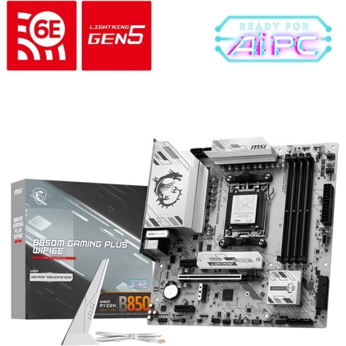 Материнська плата MSI B850M GAMING PLUS WIFI6E зображення 5