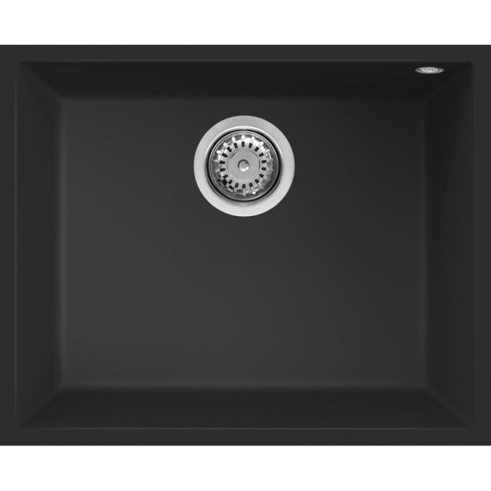 Мойка кухонная Elleci Q 105 under top black K86