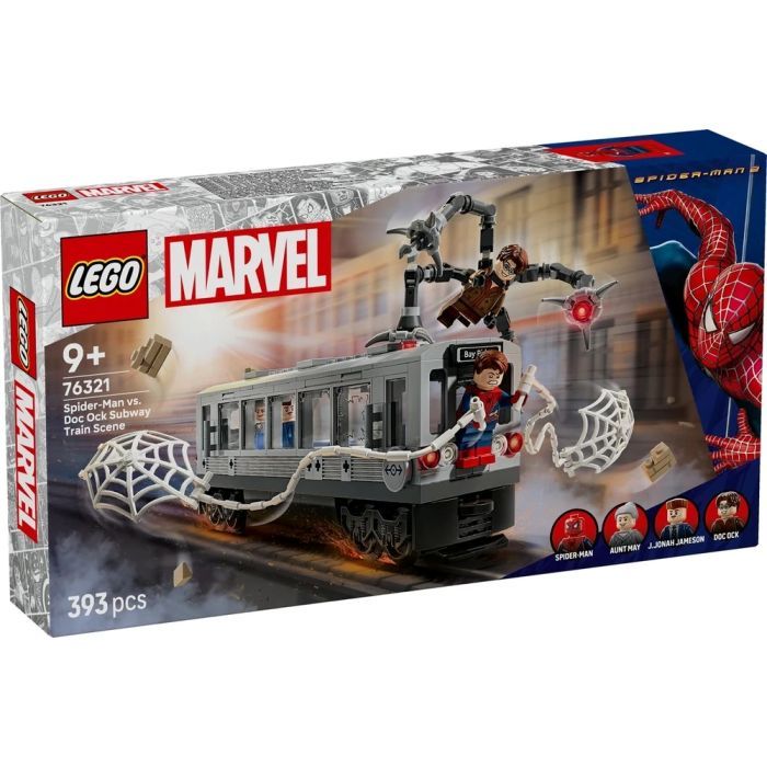 Конструктор LEGO Super Heroes Людина-Павук проти Дока Ока: Сцена в метро (76321)