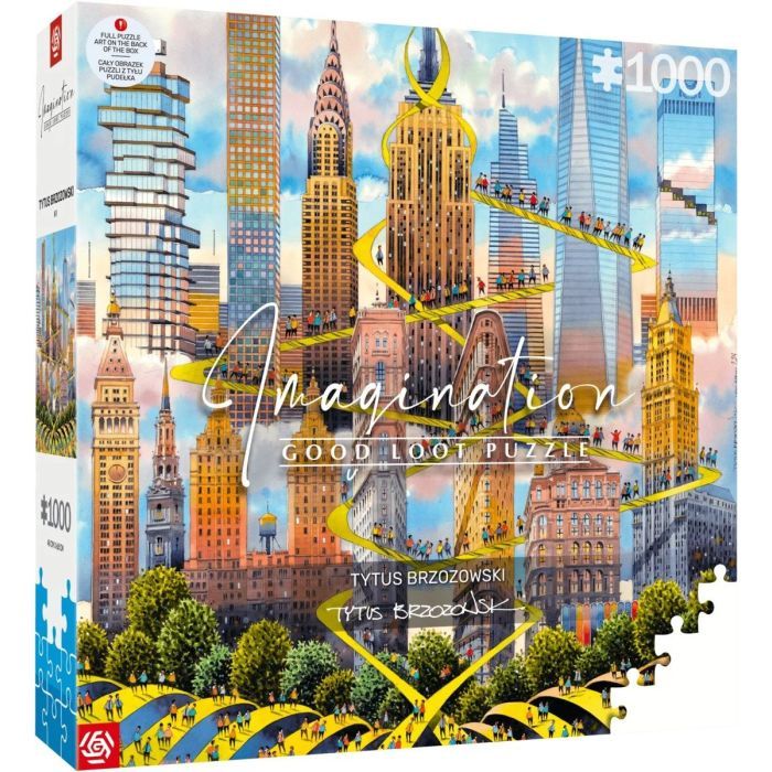 Пазл GoodLoot Imagination: Tytus Brzozowski New York 1000 эл. (5908305247999)