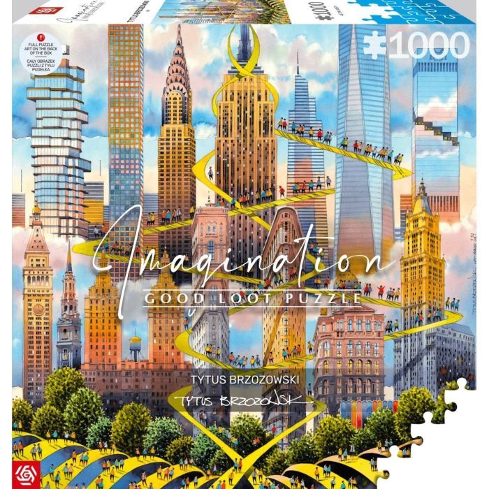 Пазл GoodLoot Imagination: Tytus Brzozowski New York 1000 эл. (5908305247999) изображение 3