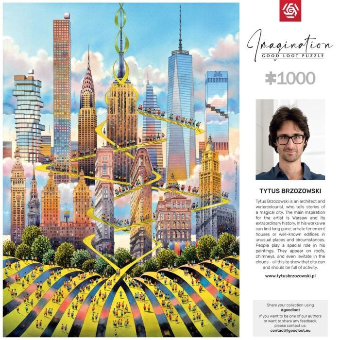 Пазл GoodLoot Imagination: Tytus Brzozowski New York 1000 эл. (5908305247999) изображение 6