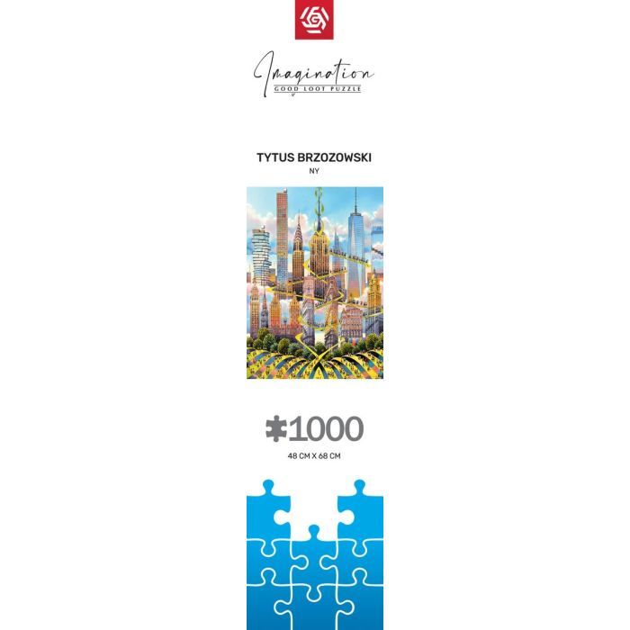 Пазл GoodLoot Imagination: Tytus Brzozowski New York 1000 эл. (5908305247999) изображение 7