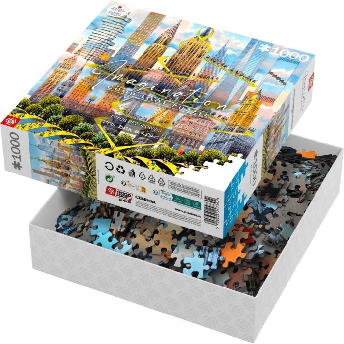 Пазл GoodLoot Imagination: Tytus Brzozowski New York 1000 эл. (5908305247999) изображение 9