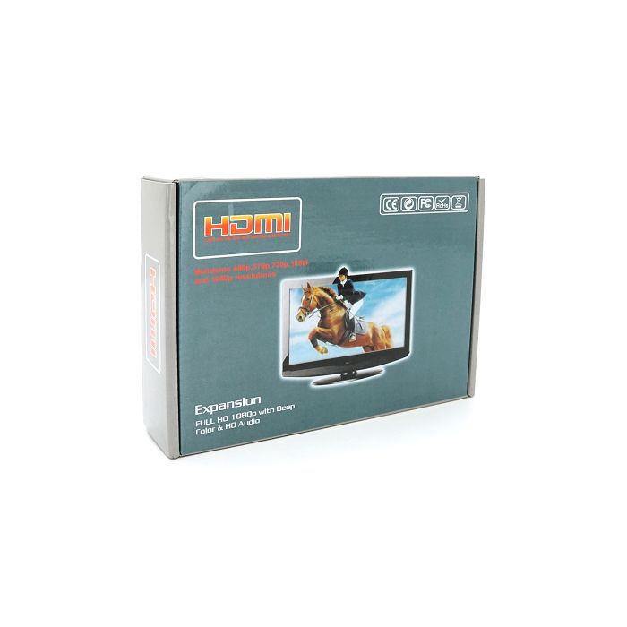Адаптер HDMI extender 60m CAT5E/6 1080P 3D black Voltronic (YT-SCPE HDM-60m1080Р) изображение 3