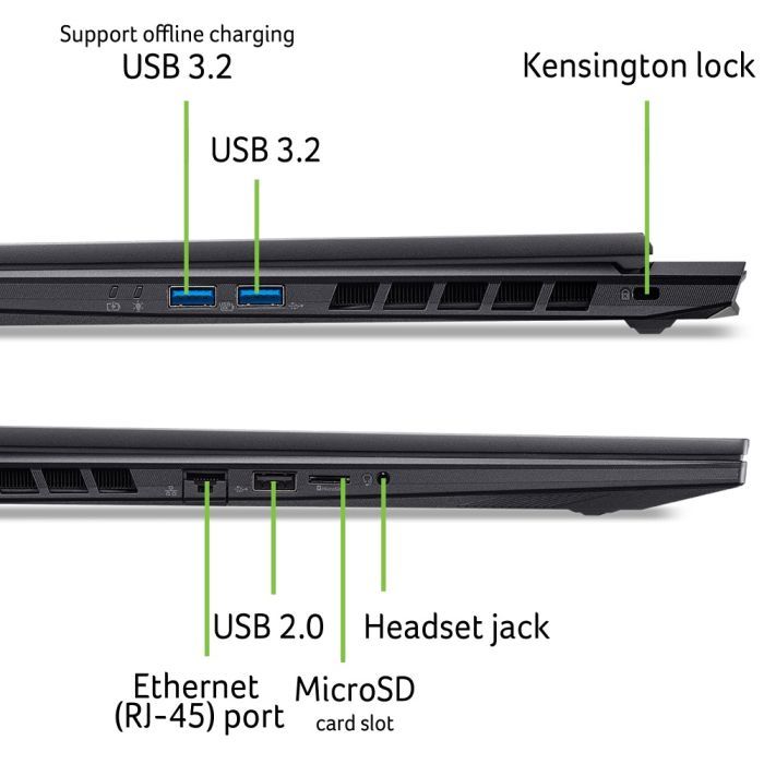 Ноутбук Acer Nitro 18 AI AN18-61-R4L8 (NH.QY7EU.004) зображення 12