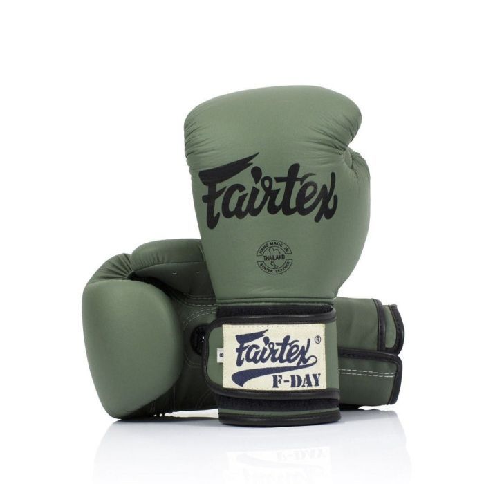 Боксерские перчатки Fairtex BGV11 Green 12 унцій (бинти в комплекті) (BGV11_12oz_Green) изображение 2