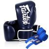 Боксерские перчатки Fairtex BGV14 Blue 14 унцій (бинти в комплекті) (BGV14_14oz_Blue)