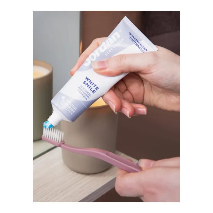Зубная паста Jordan Stay Fresh White Smile Белоснежная улыбка 75 мл (7046110031025) изображение 2
