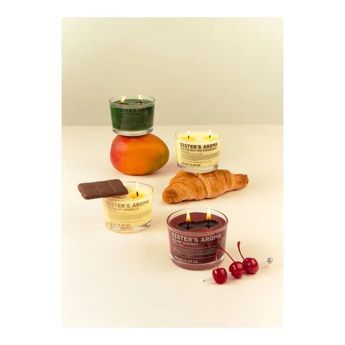 Ароматическая свеча Sister's Aroma Chocolat Vannille 150 г (4820227785445) изображение 5