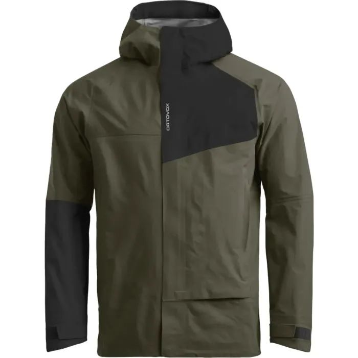 Куртка Ortovox Seceda 3L Jacket Mns dark wild herbs - XL - темно-оливковий (025.001.1186) изображение 7