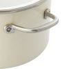 Кастрюля KitchenAid Steel Core 24 см 6 л мигдалевий крем (CC003269-001) изображение 5