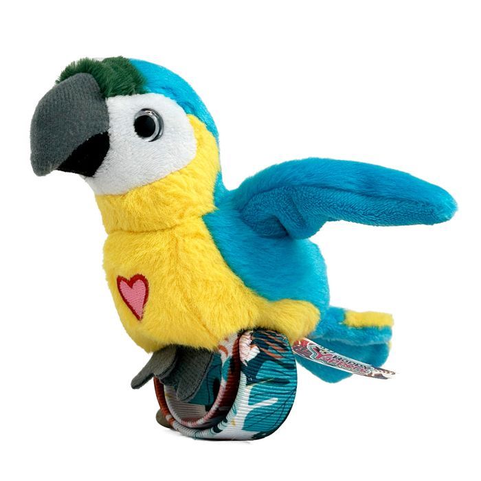 Интерактивная игрушка Happy Yappers браслет "Веселые болтали" Ара сине-желтый (9593)