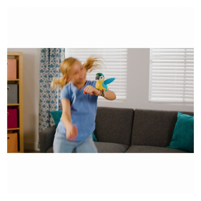 Интерактивная игрушка Happy Yappers браслет "Веселые болтали" Ара сине-желтый (9593) изображение 4