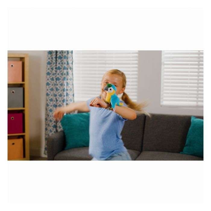 Интерактивная игрушка Happy Yappers браслет "Веселые болтали" Ара сине-желтый (9593) изображение 5