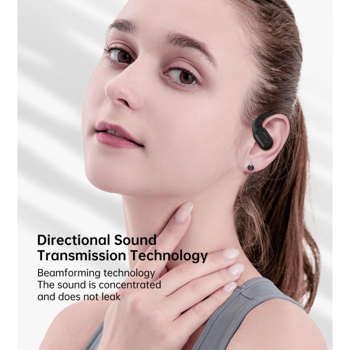 Наушники Choetech Open-ear з LED дисплеєм Black (BH-T25-BK) изображение 4 Наушники Choetech Open-ear з LED дисплеєм Black (BH-T25-BK) изображение 4