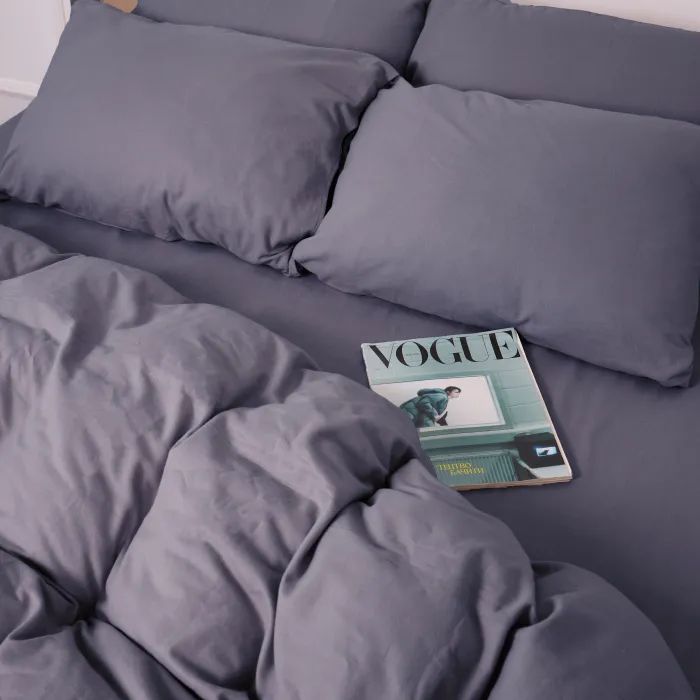 Постельное белье MirSon 001 Ash grey Фланель 143х210 Полуторный (2200009648199) изображение 10