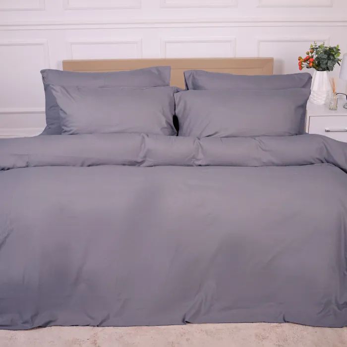 Постельное белье MirSon 001 Ash grey Фланель 143х210 Полуторный (2200009648199) изображение 4