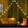 Гирлянда Chomik Штора зірки 136 LED теплий білий, 3 м, від мережі (5900779880030) изображение 4