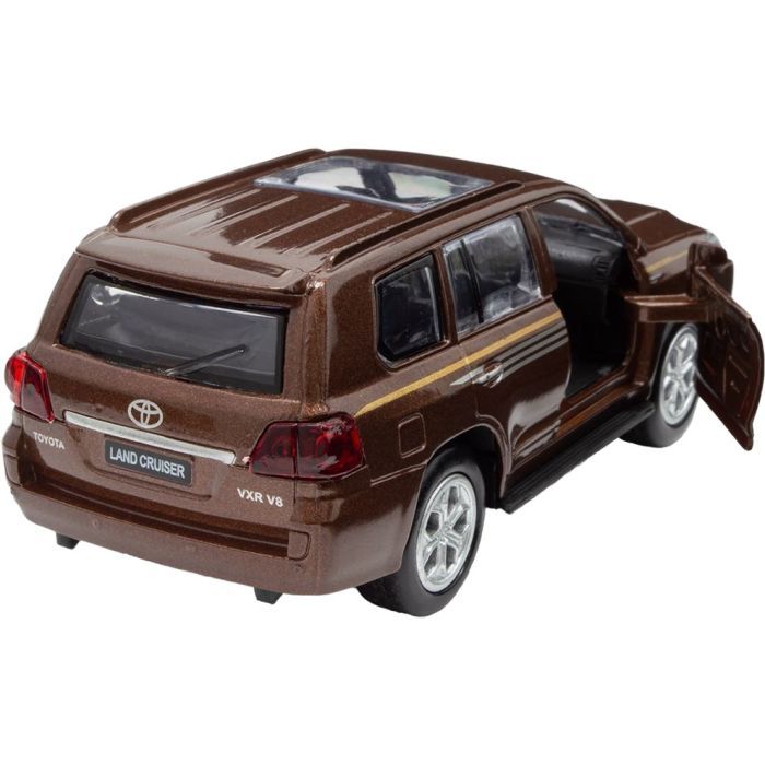 Машина TechnoDrive Toyota Land Cruiser коричневый (KM250420) изображение 10