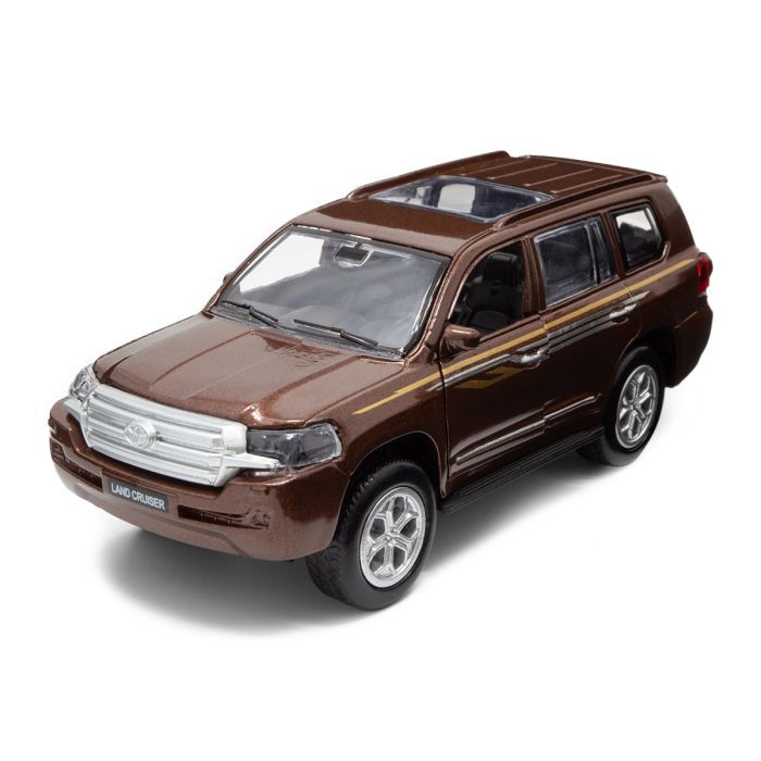 Машина TechnoDrive Toyota Land Cruiser коричневый (KM250420)