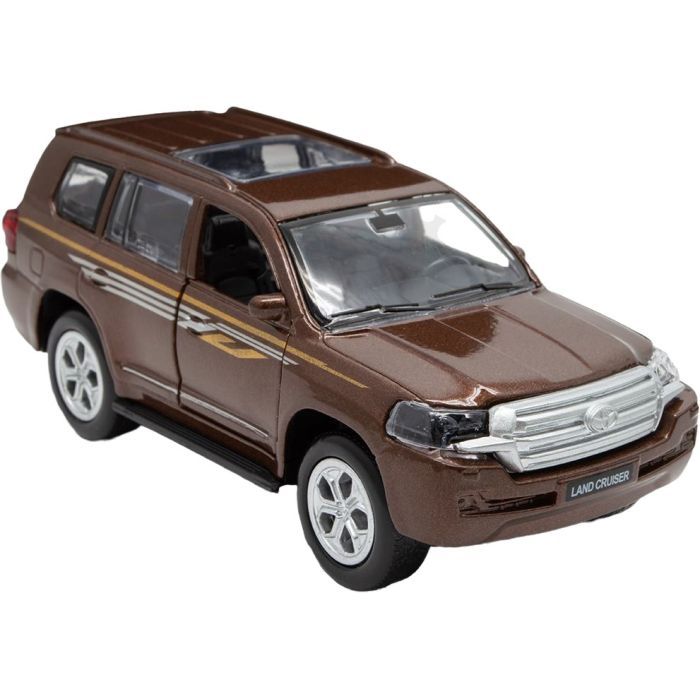 Машина TechnoDrive Toyota Land Cruiser коричневый (KM250420) изображение 2