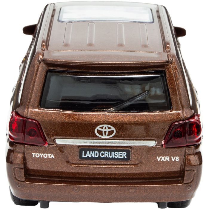 Машина TechnoDrive Toyota Land Cruiser коричневый (KM250420) изображение 4