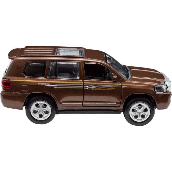 Машина TechnoDrive Toyota Land Cruiser коричневый (KM250420) изображение 5