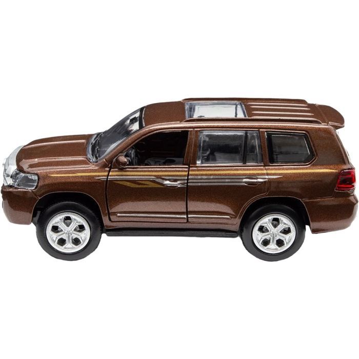 Машина TechnoDrive Toyota Land Cruiser коричневый (KM250420) изображение 6
