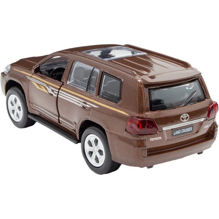 Машина TechnoDrive Toyota Land Cruiser коричневый (KM250420) изображение 7