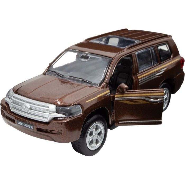 Машина TechnoDrive Toyota Land Cruiser коричневый (KM250420) изображение 9