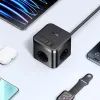 Сетевой фильтр питания Baseus PowerCombo Cube Power Strip (E00066400117-00) изображение 11