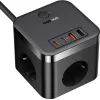 Сетевой фильтр питания Baseus PowerCombo Cube Power Strip (E00066400117-00) изображение 3
