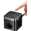 Сетевой фильтр питания Baseus PowerCombo Cube Power Strip (E00066400117-00) изображение 4