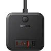 Сетевой фильтр питания Baseus PowerCombo Cube Power Strip (E00066400117-00)