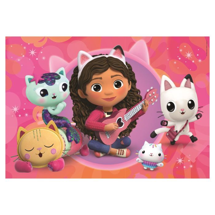 Пазл Clementoni 2 в 1 Gabby`s Dollhouse, 2 по 20 елементів (24802) зображення 3