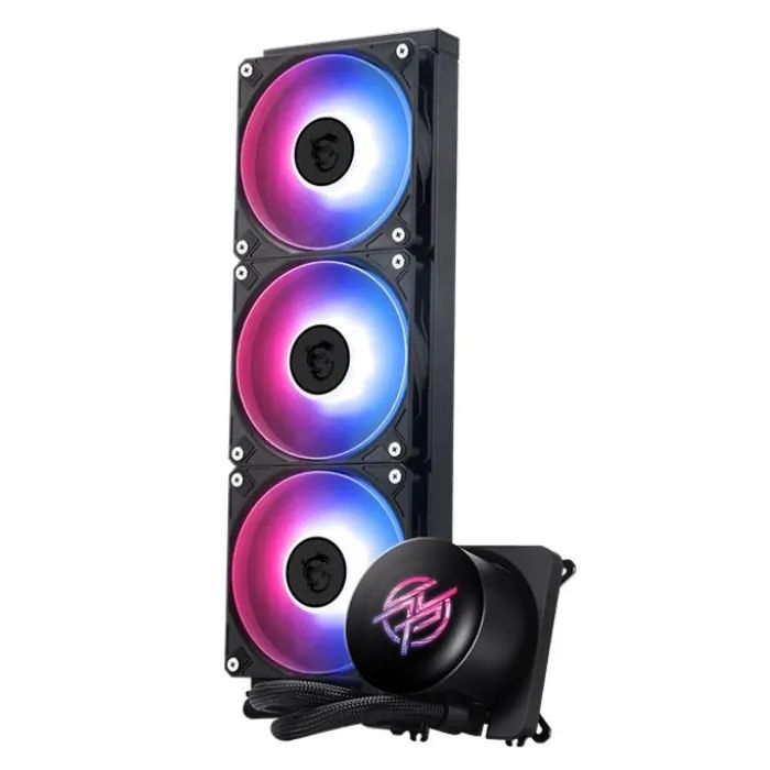 Система жидкостного охлаждения MSI CORELIQUID P13 360 BLACK изображение 2