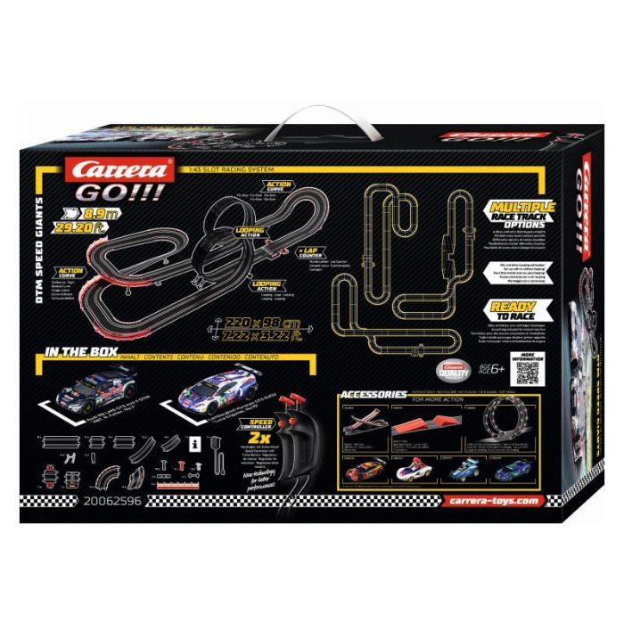 Автотрек Carrera GO!!! Гиганты скорости DTM (CR-20062596) изображение 8