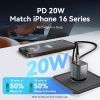 Зарядное устройство Vention USB-C PD20W GaN gray (FEVH0-EU) изображение 6