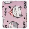 Плед Ardesto Flannel 100% поліестер, котики 160х200 см (ART0132PB) зображення 2