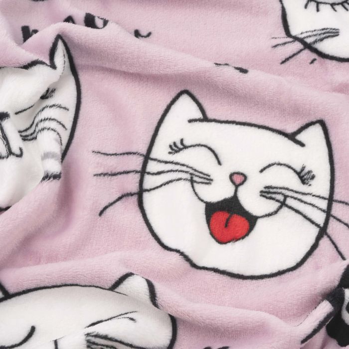 Плед Ardesto Flannel 100% поліестер, котики 160х200 см (ART0132PB) зображення 4