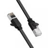 Патч-корд 5м, U/UTP Cat 6 Copper Ethernet Flat Cable NW101 Black Ugreen (50187)